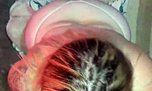 Putita la chupa toda y recibe toda la leche en la cara