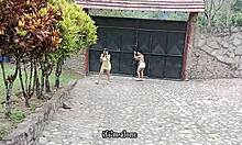 Me and My Latina Stepsister Lick Pussy When Alone