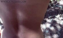 Horny Stepmom Seduces Him Into Outdoor Sex, Making Him Cum Fast