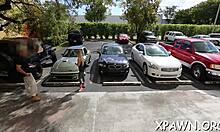 so, this fine honey just shows off her ass and twat on reality tv