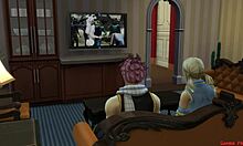 Lucy, get fucked by Natsu in Fairy Tail hentai!