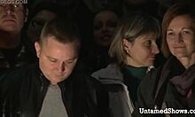 Hot stripper nurse sucking a large dick