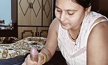 Passionate blow job deeply suck the dick