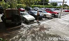 so, this fine honey just shows off her ass and twat on reality tv