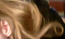 Blonde German Teen Deepthroats Friend's Cock In Intense Blowjob Session With Girlfriend Watching