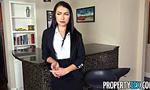 PropertySex agent gets big offer with steamy POV blowjob action