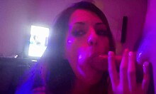 Girlfriend Gives Amazing Blowjob Before Leaving With Boyfriend!