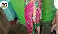 Indian bhabhi in saree gets intense sexy full chudai