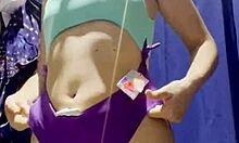 Hidden Camera In Department Store Fitting Room