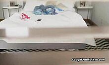 busted by friend's hot ex giving sneaky head