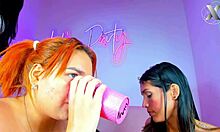 Friends take turns eating teen’s pussy and tight ass