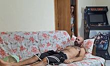 i forgot the condom, let him slide just the tip in