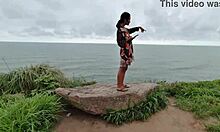 Young Carioca Woman Fucks With Swingers Couple In The Woods