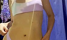 Hidden Camera In Department Store Fitting Room