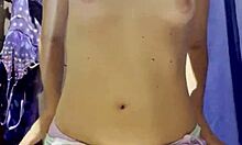 Hidden Camera In Department Store Fitting Room