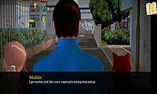 in my new family, the redhead with small tits and big ass gets erotic.