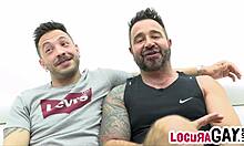 I Saw John Brachalli Follar Duro With Martín Mazza On The Sofa.