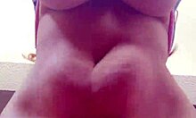 Damn! I bang my girlfriend's busty friend on the rooftop with my huge cock!