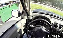 Brooke Wylde’s Natural Tits Exposed While Bent Over for Sloppy Doggy