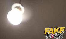 this cute teen girl in pigtails gets a HARD FUCK from the older hostel owner after her selfie craze