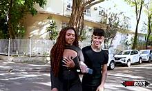 Bisexual Guy Shares Pussy with Gay Friend in POV Fucking