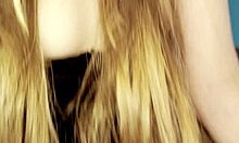 sat her tight ass on a hard dick.