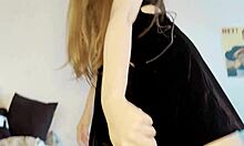 sat her tight ass on a hard dick.