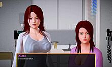 In my new family, redhead with big ass explores erotic moments