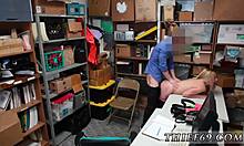 Black Cop Officer Catches Teen Stealing at Work