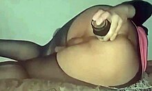 My big ass is totally torn, enjoying anal with a huge dildo.