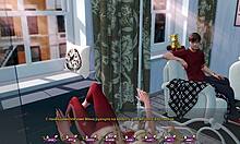 Pale Carnations Part 18: Japanese Teen with Tattoos Teases in Full Gameplay.