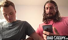 Stepdaddy Shows Stepson Gay Bareback Fun