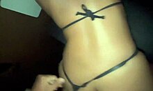 I devoured the newlywed's pussy in the swing cabin. Filled her with cum!