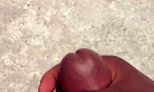 Watch this huge cumshot splatter my counter