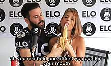 Aisha Ferrari in spicy bedroom sex with Elo Podcast and Danveer Ferrari. Wet Latina slut interview gets horny.