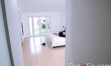 I challenge my blonde teen 18+ sister nadya nabakova to a pov blowjob, riding, and swallow session with big tits.