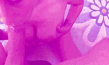 Amateur slut deepthroats and slurps the biggest knob until cum in mouth