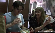 Teens Get Analyzed - First Anal Porn With Sonja Ripping Clothes!