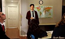 Taboo Teen Spoon Fucked Hard by Her Stepbro.