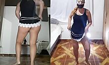 Intense Homemade Anal Passion With Bbw Milf's Big Ass And Ripped Clothes In Pov