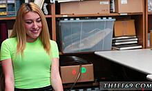 Chubby Teen 18+ First Anal Lp Officer Saw a Teen 18+ Attempting to Steal