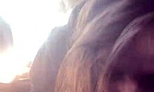 Lesbian Best Friend Surprises with Road Head in Wild Moment