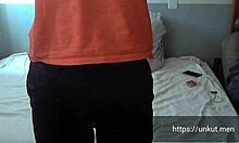 Intriguing gay amateur riding jay d's cock with handjob and blowjob