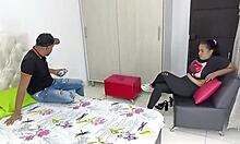 Employee Turns Nympho, Gets Blowjob and Hardcore Fucking