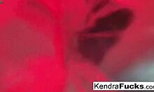 Kendra Cole feels intense arousal in steamy solo shower