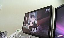 Latina step mom seduces her boyfriend. They engage in rough cheating fuck with huge cock.