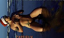 this santa mom was so nauty she gave her ass as a gift watch full on cassiflix