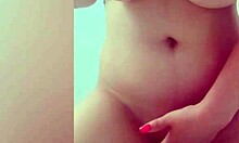 Skinny Babe Says, 'Orgasm Alone!'