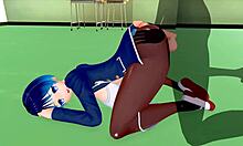 My classmate was burning up in corridor, had to help!