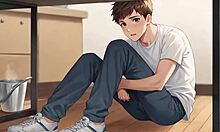 Latina bimbo stepmom craves double action with teen boys